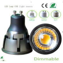 Dimmable 7W GU10 COB LED Bulb